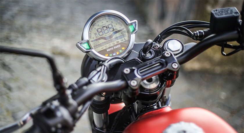 Moto Guzzi v7 спидометр
