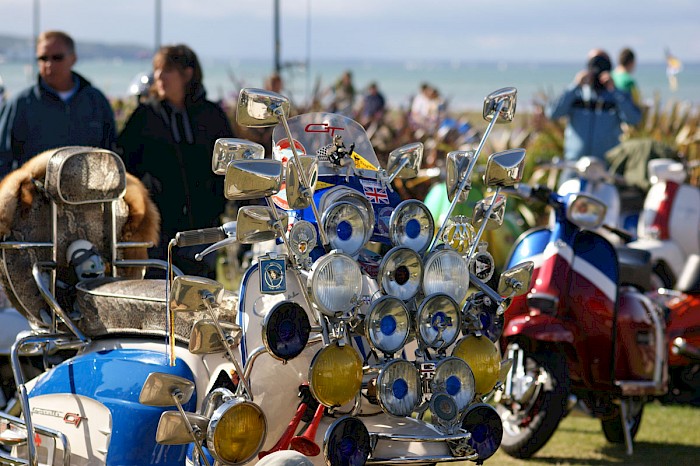 Mod Scooter Isle of Wight 2011